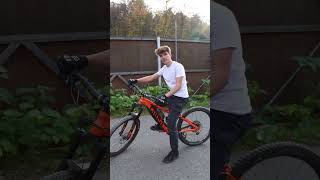 Měl by si stát za svým🫠 cyklistika ceskarepublika mtb bike kolo funny viral jacobx cesko [upl. by Eugenle]