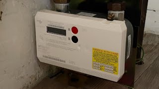 How to get a meter reading on a Landis Gyr G470 gas meter [upl. by Alodie341]