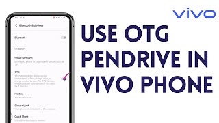 How To Use OTG Pendrive In Vivo Phone [upl. by Benito]