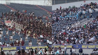 Stick tape  JSU quotWar amp Thunderquot vs AAMU Drumline  2024 Gulf Coast Challenge  Watch in 4K [upl. by Iveson]