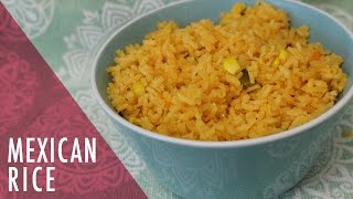 How to make Mexican Rice  Authentic Red Rice Recipe Tasty Delights [upl. by Katrina]