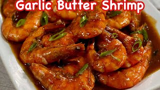 GARLIC BUTTER SHRIMP  Kakaibang luto ng GARLIC BUTTER SHRIMP DAMPA STYLE  Pinoy Simple Cooking [upl. by Ainecey11]