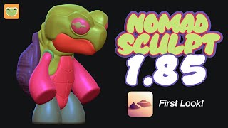 Nomad Sculpt Update 185  First Look [upl. by Ennelram]