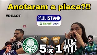 REACT REAÇÕES PALMEIRAS x PONTE PRETA [upl. by Guinevere]