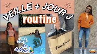 VEILLE DE LA RENTREE  JOUR J  BACK TO SCHOOL [upl. by Barabas]