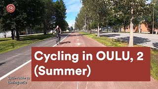 A second ride in Oulu Finland in summer [upl. by Mandell792]