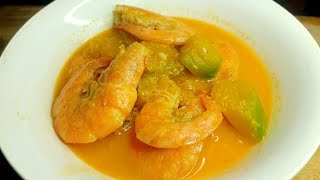 Ginataang Hipon at kalabasa Recipe  Eijaz Cooking Channel [upl. by Elleon763]