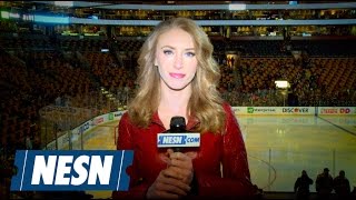 Bruins Vs Capitals Pregame Report JFK To Make NHL Debut [upl. by Eiramnerual]