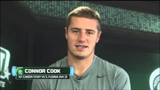 Connor Cook Visits BTNLive [upl. by Idna995]