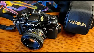 1981 Minolta X700 35mm Film Camera  Minnesota 2024 [upl. by Sayer]