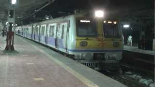 Local Train Superbly Accelerating from Andheri  Just Look at Andheri Shining at Night [upl. by Nathanael986]