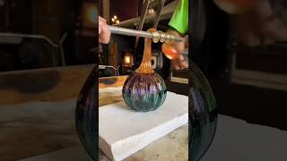 🍷 🥂 🥂 Glass Pumpkin Glass Art glassyt ytshorts ytviral ytshortsindia ytshortsvideo glasswork [upl. by Hamnet]