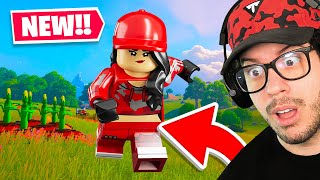 Playing LEGO FORTNITE with MY GIRLFRIEND Part 1 [upl. by Kroo]