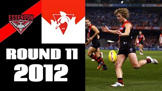 Essendon Bombers VS Sydney Swans  Round 11 2012  Match Highlights [upl. by Anelak]