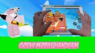 Pro mobile HANDCAM Roblox bedwars 1v1 mode [upl. by Crosby]