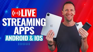 Best Live Streaming Apps for Android iPhone amp iPad 2023 [upl. by Ransell370]