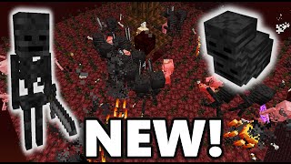 Simple Wither Skeleton Farm Minecraft STILL works 116121 [upl. by Ainoyek]