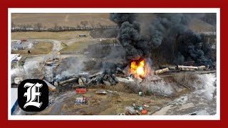 What to know about the five toxic chemicals released in the Ohio train derailment [upl. by Ppilihp]