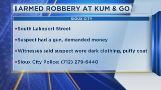 Armed Robbery at Sioux City Kum amp Go 126 [upl. by Nirel]