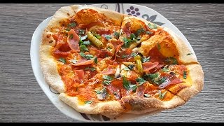 Italienische Pizza inkl Teigrezept und Soße Anleitung [upl. by Pepper]