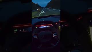 LOTUS ELETRE S TOP SPEED 260kmh autobahn 2024 automobile cardrive pov speed cars luxury ev [upl. by Oravla]