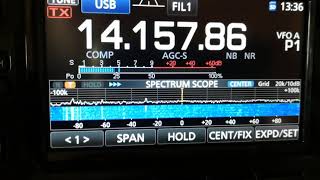 Very effective NB noise blanker in Icom 7300 [upl. by Nikkie]