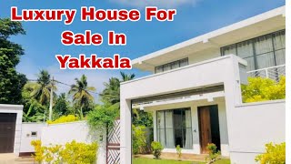 Luxury House For sale in Yakkala යක්කලින් ලස්සන නිවසක් [upl. by Jehias]