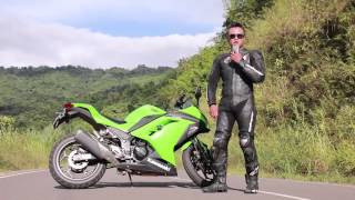 nINJA 300 REVIEW iNFOBIKES [upl. by Zeralda]