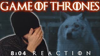 REACTION ► Game Of Thrones ► 8x04  The Last Of The Starks [upl. by Aicetel]