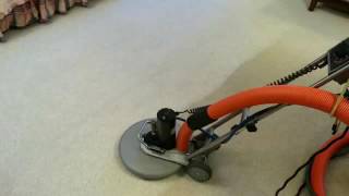 Rotovac 360i with 15 Head lifting 15 of Mercury Carpet Tech Hays KS [upl. by Okimuy]