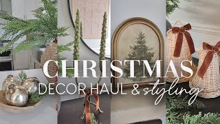 CHRISTMAS DECOR HAUL STAPLES  CHRISTMAS DECORATING IDEAS  TIMELESS CHRISTMAS DECOR [upl. by Fransisco849]