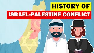 History of IsraelPalestine Conflict [upl. by Onilatac]