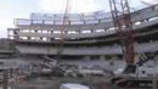 Sneak Peek Inside the New Yankee Stadium [upl. by Nollid531]