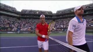 Nadal Federer Win In Indian Wells Wednesday Night Highlights [upl. by Irita]