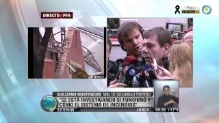 Visión 7 Tragedia en Barracas despiden a los bomberos fallecidos 4 de 5 [upl. by Ylimme]