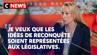 Marion Maréchal invitée de Pascal Praud sur CNews [upl. by Wanyen]