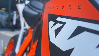 2014 KTM 1290 Super Duke R Gen 1 First Ride [upl. by Akirderf282]