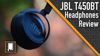 JBL T450BT Bluetooth Headphones  Review  The Sound Of Tech [upl. by Lleira]