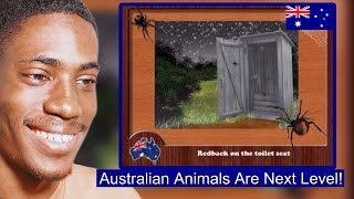 Australian Redback Spider on the Toilet Seat Slim Newton [upl. by Nyleuqcaj]