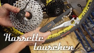 Fahrrad Kassette wechseln  SramPG1070 gegen PG720 [upl. by Jayne]