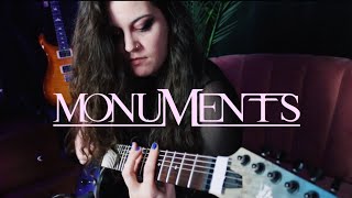 MONUMENTS  Leviathan guitar cover [upl. by Inimod]