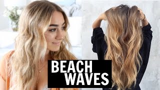 BEACH WAVES FOR FINE amp THIN HAIR [upl. by Leslie]