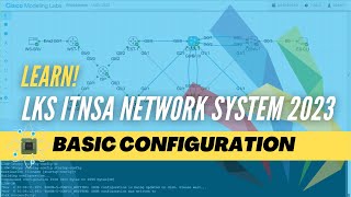 LKS ITNSA 2023  Network Systems  Basic Configuration [upl. by Ardolino620]