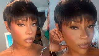 11 Pixie Cut Wig 🙌🏾😌🥰 [upl. by Vince]