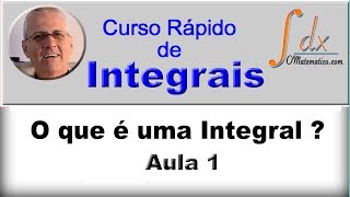 GRINGS  INTEGRAIS  O que é uma integral    Aula 1 [upl. by Angi]