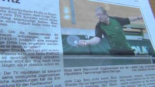 Tischtennis 2 Bundesliga TV Hilpoltstein vs TTC Weinheim 2013 [upl. by Enomsed]