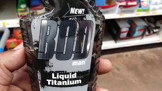 New bodman liquid titanium body spray at WalMart [upl. by Retepnhoj]