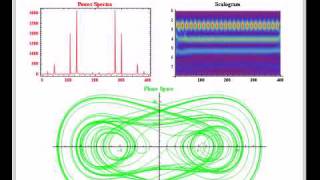 Dynamical Behavior of a Duffing Oscillator [upl. by Aneetak]