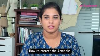 How to correct the Armhole [upl. by Ellehcirt]