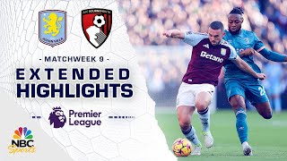 Aston Villa v Bournemouth  PREMIER LEAGUE HIGHLIGHTS  10262024  NBC Sports [upl. by Atwater668]